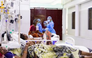 Sauerstoff für Indien - in unserem COVID-19 Krankenhaus versorgen wir COVID-19 Infizierte